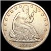 Image 1 : 1866-S Seated Liberty Half Dollar CLOSELY UNCIRCULATED