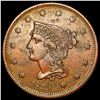 Image 1 : 1839 Braided Hair Large Cent CLOSELY UNCIRCULATED