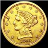 Image 1 : 1843-O $2.50 Gold Quarter Eagle CLOSELY UNCIRCULATED