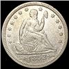 Image 1 : 1853 Arrows, Rays Seated Liberty Quarter CLOSELY UNCIRCULATED