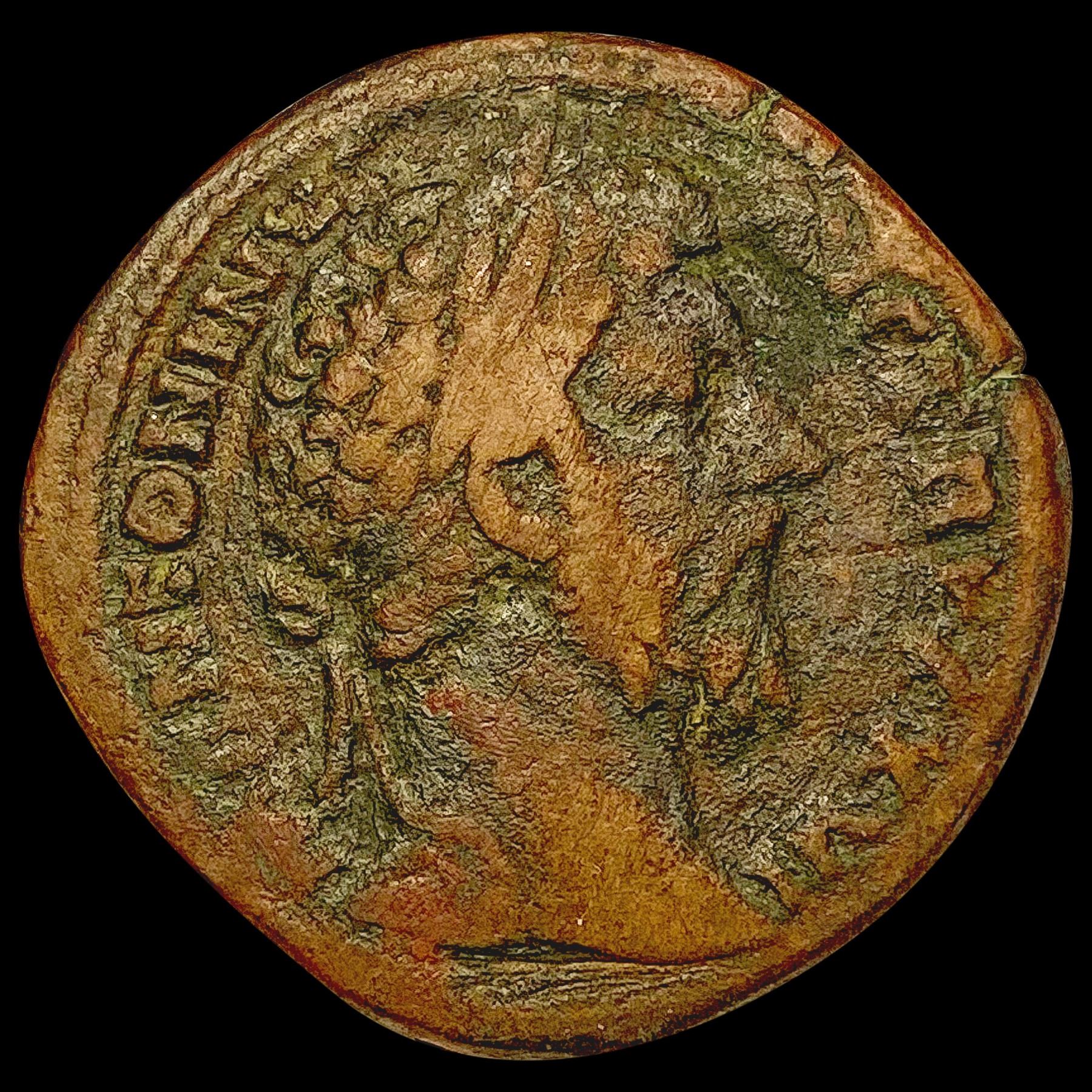 Copper Rome Ancient Roman Copper Coin NICELY CIRCULATED