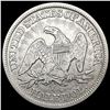 Image 2 : 1853 Arws & Rays Seated Liberty Half Dollar CLOSELY UNCIRCULATED