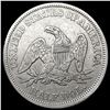 Image 2 : 1854 Arws Seated Liberty Half Dollar CLOSELY UNCIRCULATED