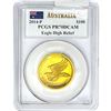 Image 2 : 2014-P 1oz Gold $100 Australia Eagle PCGS PR70 HR