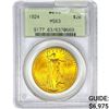 Image 1 : 1924 $20 Gold Double Eagle PCGS MS63