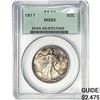 Image 1 : 1917 Walking Liberty Half Dollar PCGS MS65