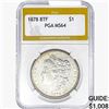 Image 1 : 1878 8TF Morgan Silver Dollar PGA MS64