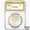 Image 1 : 1926-S Silver Peace Dollar PGA MS64