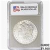 Image 1 : 1884-CC Morgan Silver Dollar