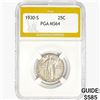 Image 1 : 1930-S Standing Liberty Quarter PGA MS64