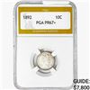 Image 1 : 1892 Barber Dime PGA PR67+