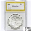 Image 1 : 1892 Morgan Silver Dollar PGA MS64