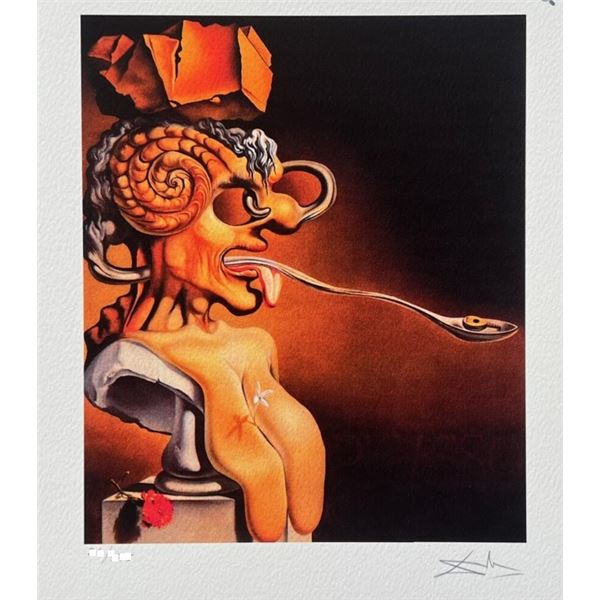 Salvador Dali PORTRAIT OF PICASSO Facsimile Signed Numbered Giclee
