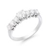 Image 1 : 14KT White Gold 1.25ctw Diamond Ring