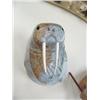 Image 2 : Soapstone walrus with ivory tusks, 8" high (33)