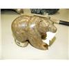 Image 1 : Soapstone bear, 5" long, 3" tall (33)