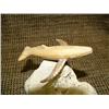 Image 3 : Whale's eardrum base with bone whale, 3.5"x4" (33)