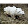 Image 3 : Bone bear with fish 4.5" long, 2" tall (33)