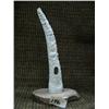 Image 1 : Ivory base and bone totem 6" tall (33)