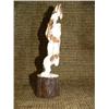 Image 2 : Ivory bear with eagle, 8" tall by Jerry Wkay (33)