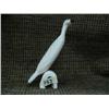 Image 1 : Ivory bird 5" tall, signature unreadable (33)