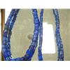 Image 2 : Pair of blue trade bead necklaces 12" (33)
