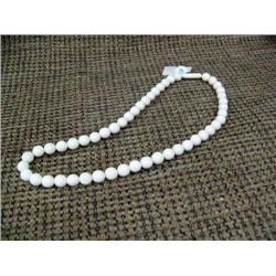 Ivory necklace 7.5" long (33)