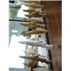 Image 3 : Lot of 25 salmon on ivory or bone bases (33)