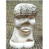 Image 2 : Pair of ivory carvings, male and female face (33)