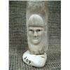 Image 2 : Bone face by Gogliook on ivory base 6.5" long (33)