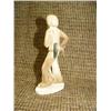 Image 1 : Imported cowboy by Jappo on ivory base 5.5" tall (33)