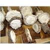 Image 3 : Lot of 24 imported antler relief carvings on wood (33)