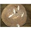 Image 1 : Whale disk with bone carved salmon imported (33)