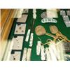 Image 9 : Huge lot of bone knives imported, money clips, hand carved wood animals, ivory earrings, ivory chops