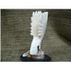 Image 2 : Ivory eagle on baleen base 4.5" tall (33)