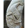 Image 4 : Large whales tooth mounted on wood, very intricately carved -may be imported (33)