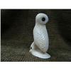 Image 3 : Ivory owl 4.5" tall by Clane with baleen eyes and diamond-like stone in center (33)
