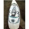 Image 2 : Intricately carved whale's tooth of whaling ship signed by Peter Kwray 6" tall (33)