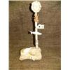 Image 1 : Imported bone totem 11" tall with ivory and antler (33)