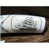 Image 3 : Ivory tusk 9" long of sailing ship and  whale By L.P.