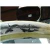 Image 4 : Walrus tusk 29" long with various whales and ships by Rashidi (33)