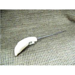 letter opener made from whaled tooth signed Felix 93 (33)