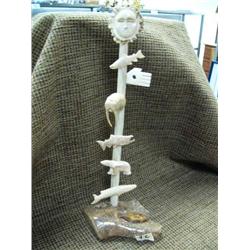 CHOICE on 3: Imported 14" Alaska native looking totems (33)