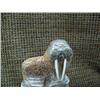 Image 3 : CHOICE on 2: 5" tall bone and ivory tusk walrus, unreadable signature  (33)