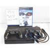 Image 1 : PS4 SLIM WITH 2 CONTROLLERS AND 3 GAMES AND