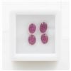 Image 1 : #179-HEATED RUBY GEMSTONE 4 PCS / 2.60 CT