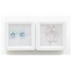 Image 1 : #230-SKY BLUE TOPAZ  2.10CT & PINK ROSE QUARTZ 5.0