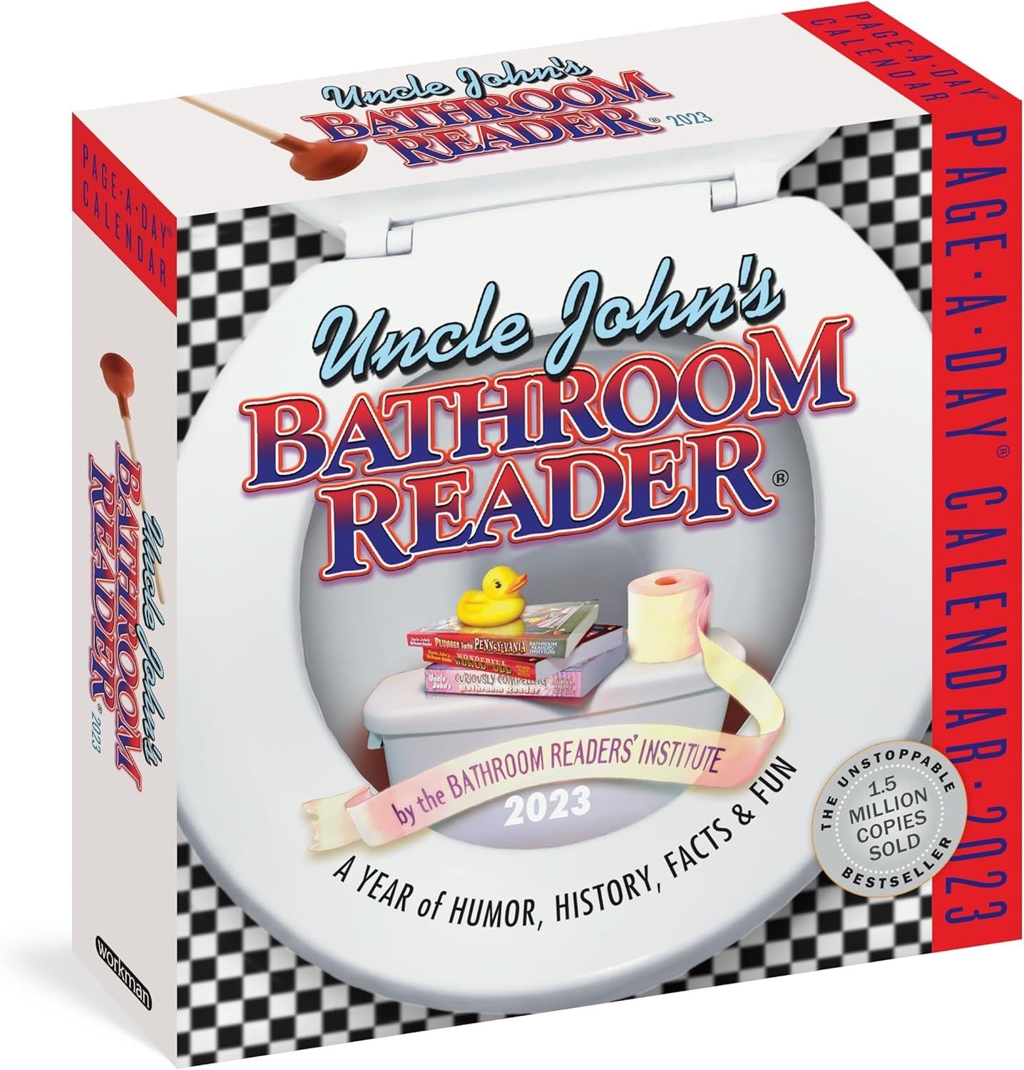 BRAND NEW UNCLE JOHN'S BATHROOM READER 2023