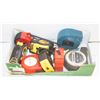Image 1 : FLAT OF VARIOUS MEASURING TAPES