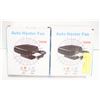 Image 1 : LOT OF 2 200W CAR HEATER FANS